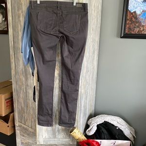 Fade to Blue skinny grey jeans